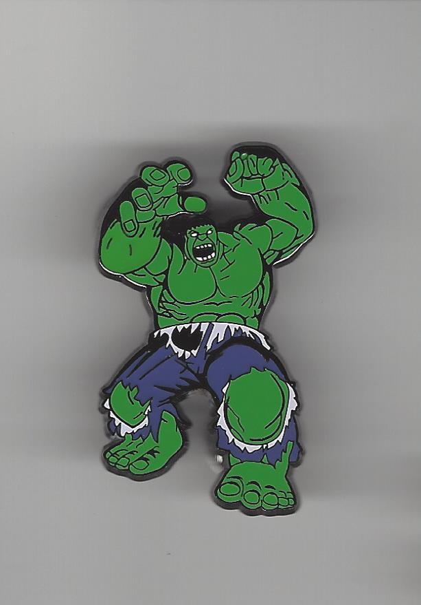 1 3/4" HULK Hat / Lapel Pin Marvel Comics Limited edition