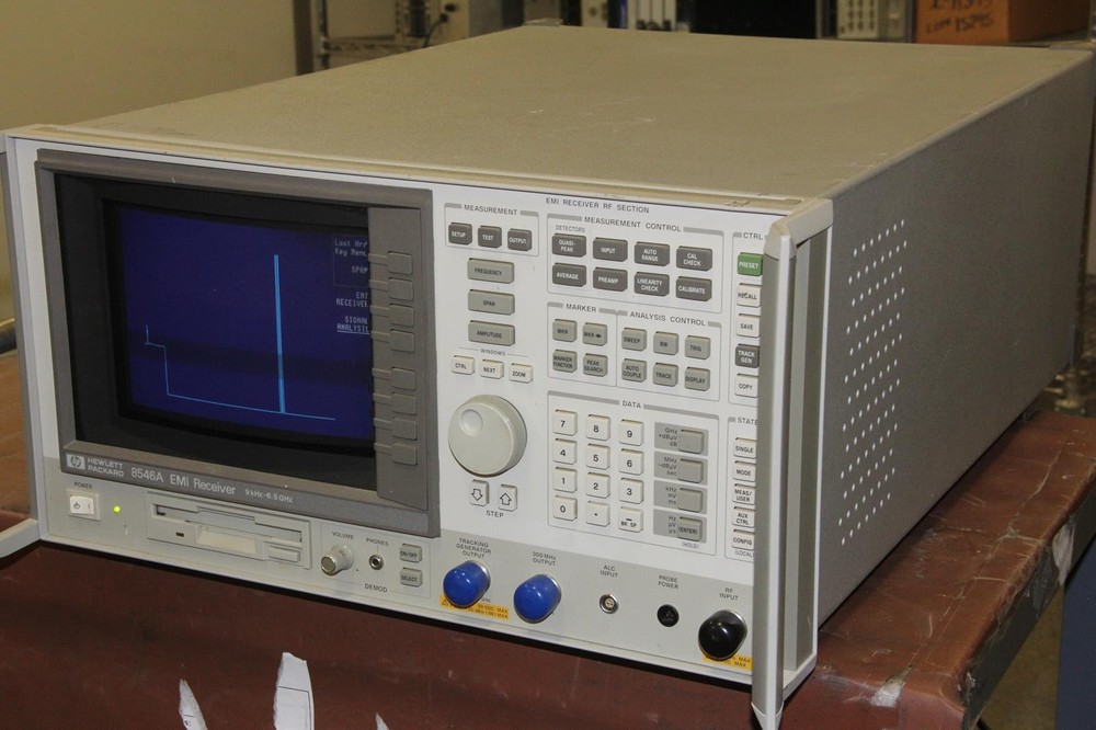HP HEWLETT PACKARD 8546A EMI Receiver OPT SYS