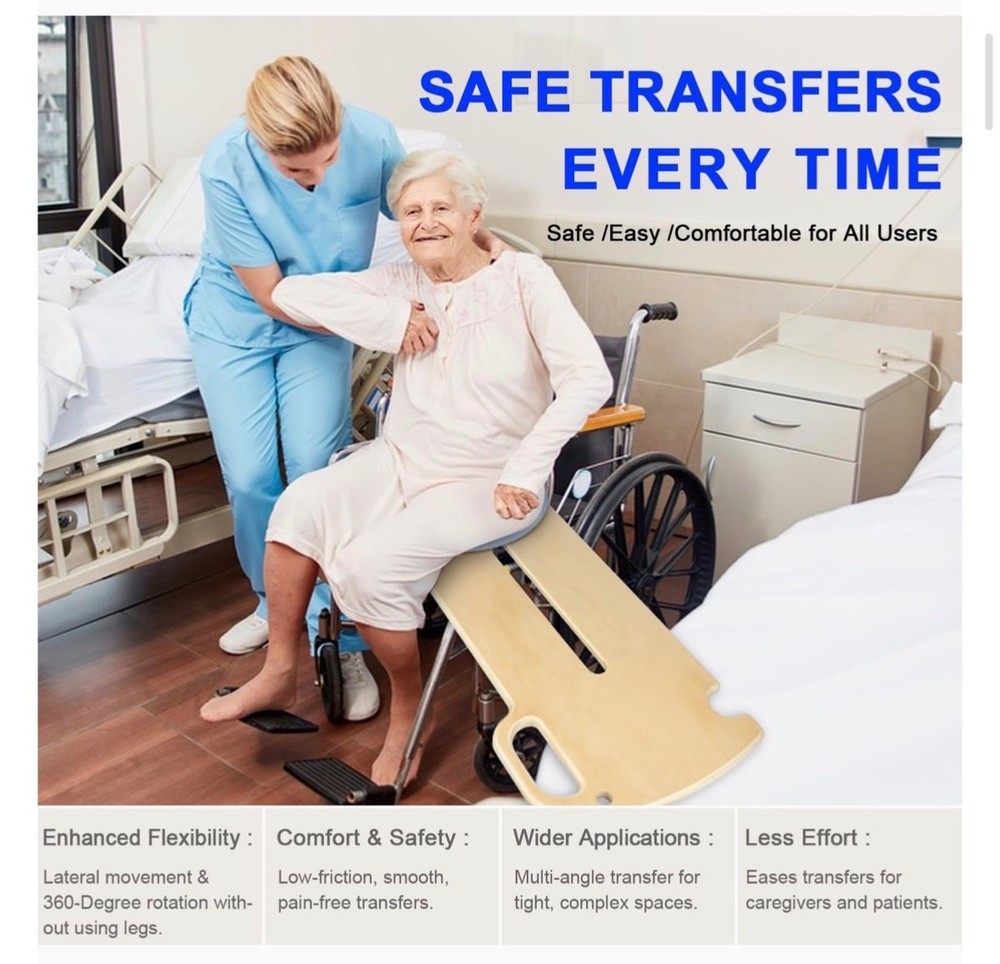 transfer board Kapvis 360 mobility assistance guide