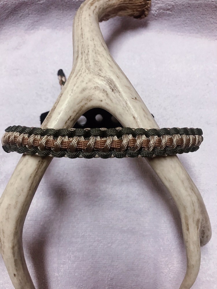Tan,brown And Olive Bow Wrist Sling