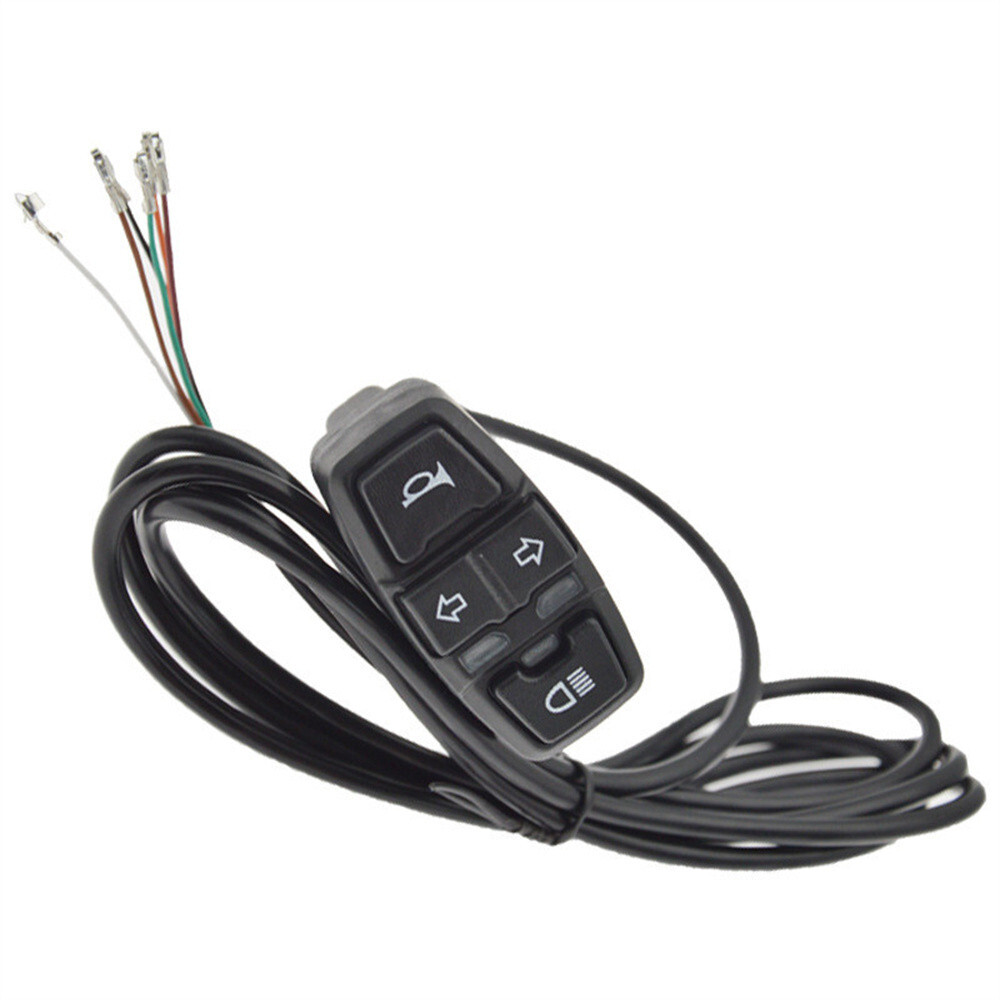 Motorcycle Handlebar Horn Button Turn Signal Fog Light ON/OFF Controller Switch