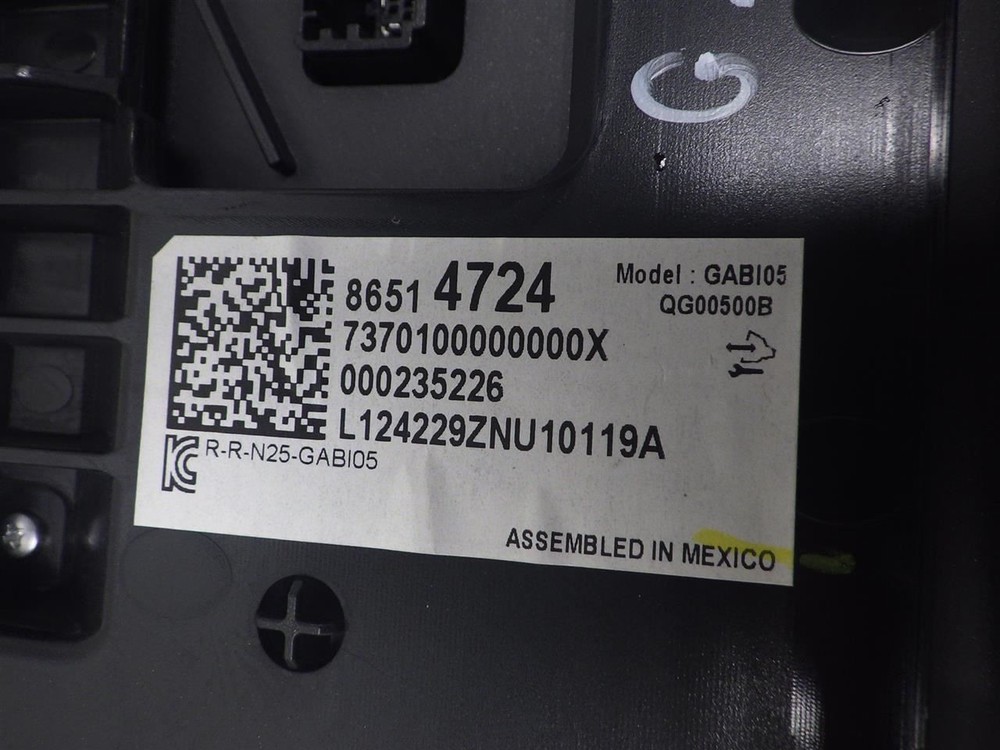 Display And Control Panel Fits 23-25 BLAZER