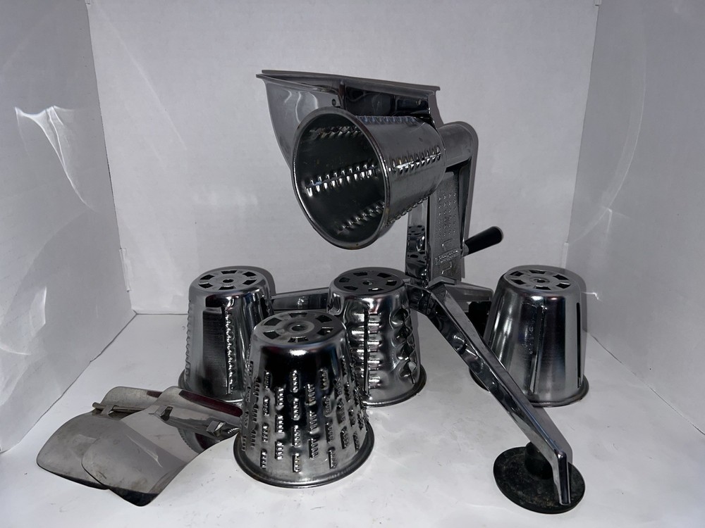 Vintage Saladmaster Food Processor-5 Cones