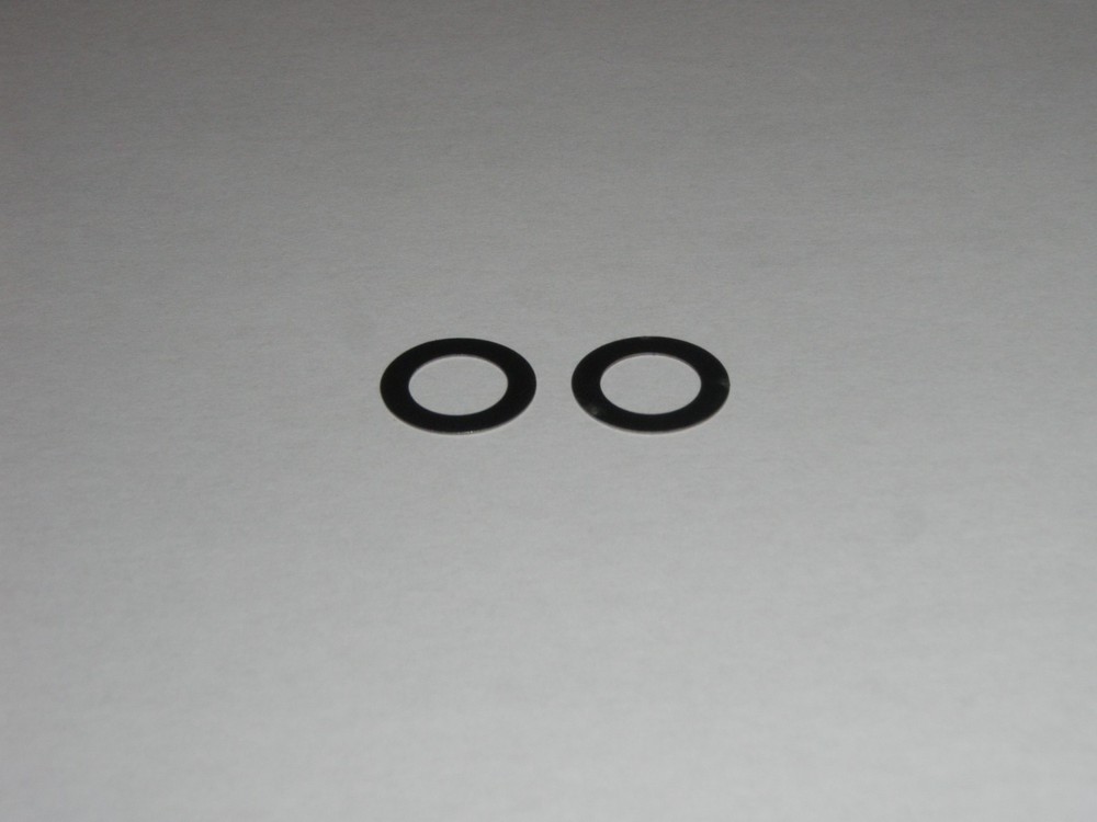 2 Stainless Thin Washers for Black and Decker Bread Maker Machine Model B1600