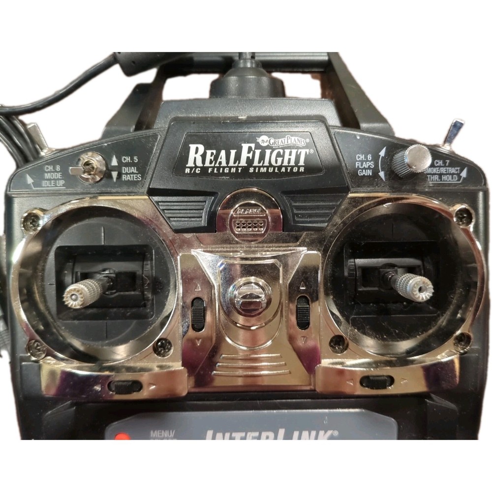 Futaba Great Planes RC RealFlight Simulator InterLink EliteController Not Tested