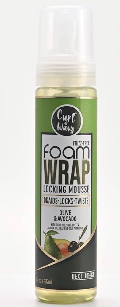 NEXT IMAGE Foam Wrap Locking Mousse (Olive & Avocado)