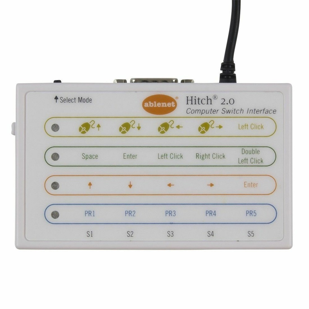 AbleNet Hitch-2 Computer Switch Interface - Windows and Mac Platforms & Android