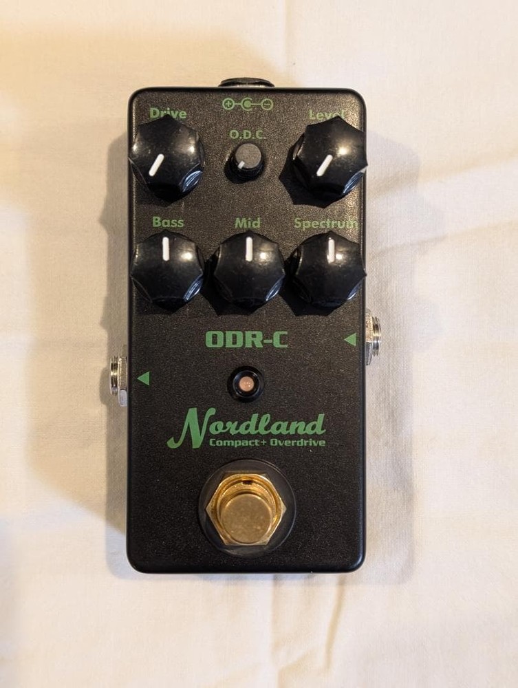 Nordland Electronics ODR-CC+ Compact Overdrive Pedal Operation Confirmed