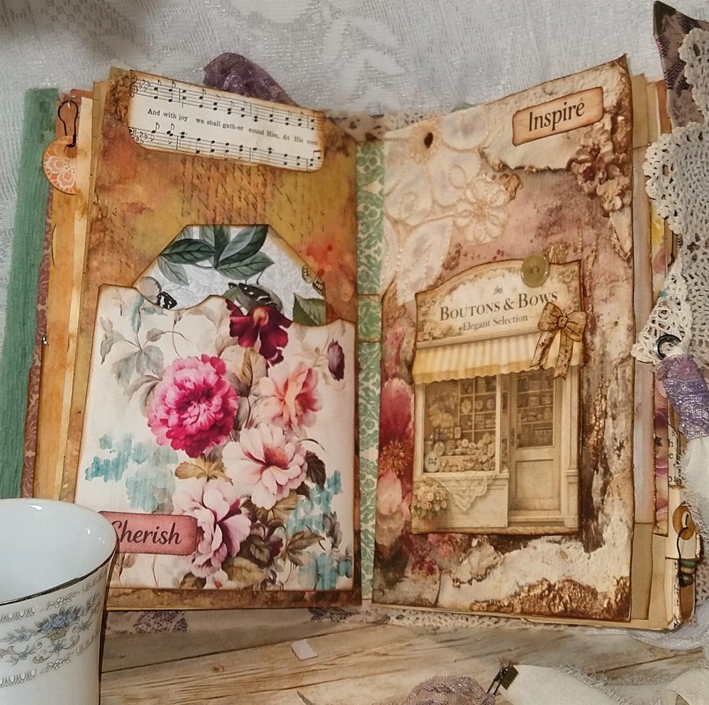 Coffee Themed Junk Journal
