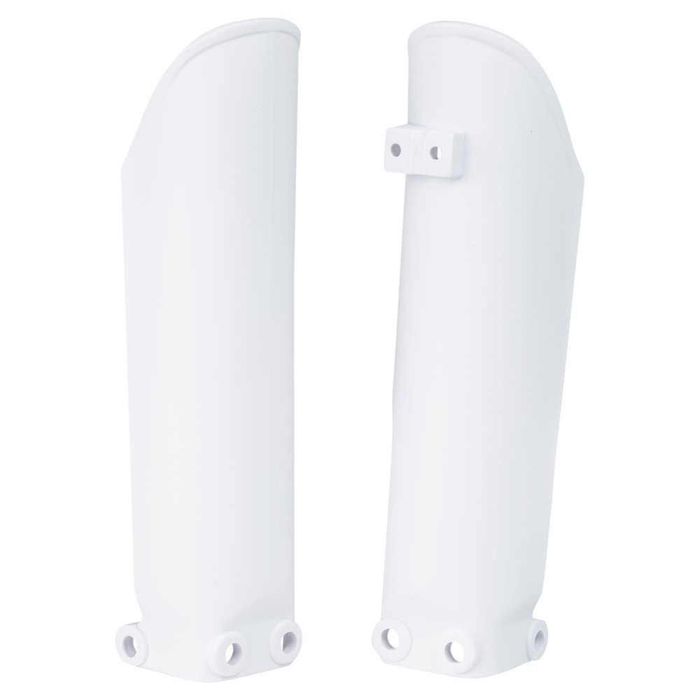 Acerbis Lower Fork Cover Set - White - Plastic