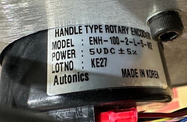 Milltronics Autonics ENH-100-2-L-5-M2 Handy Pulse Generator Rotary Encoder 5VDC