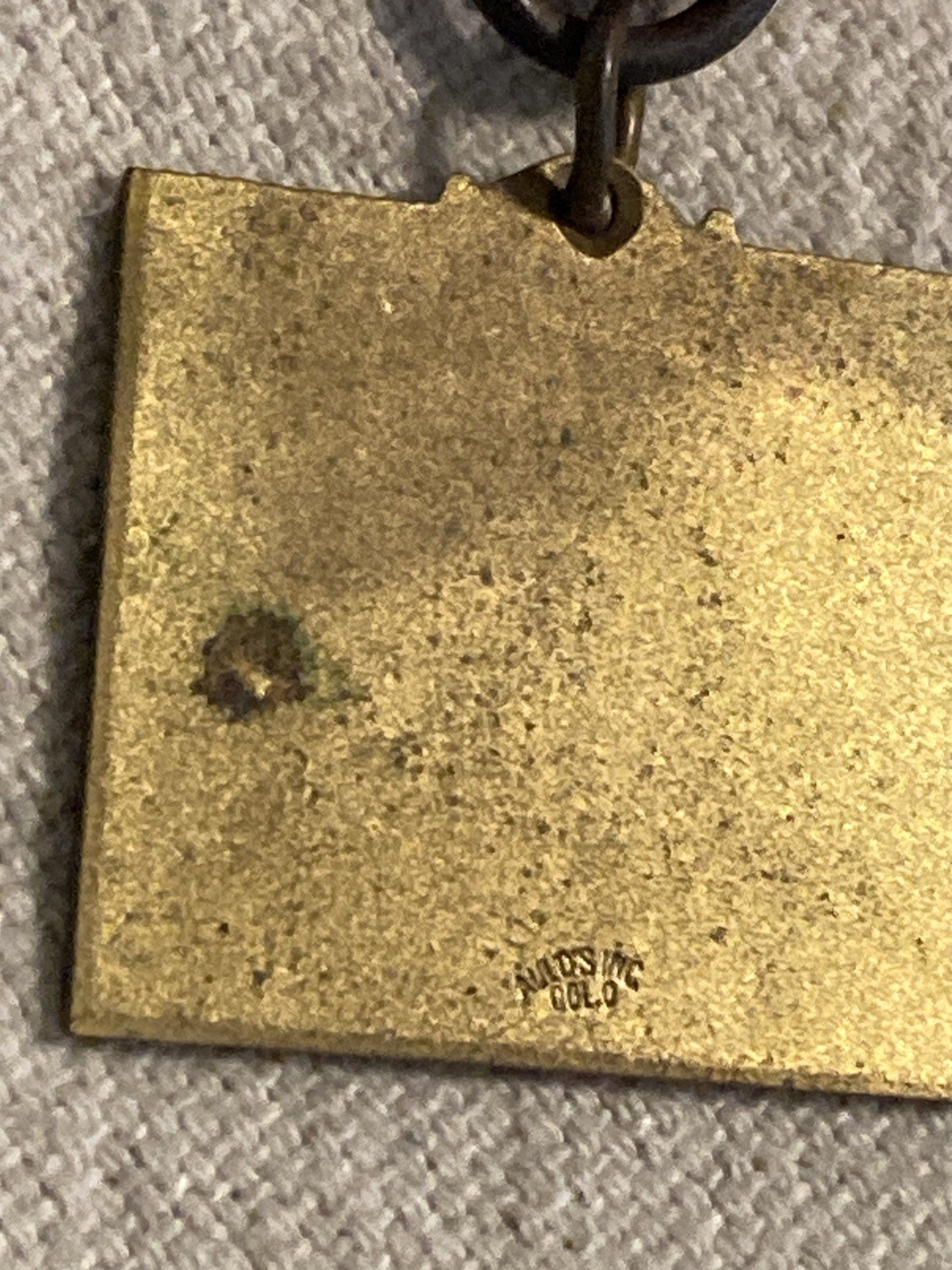 WWI US AEF ITALY 332ND INFANTRY 1926 Annual Reunion Medal Columbus Ohio Veteran