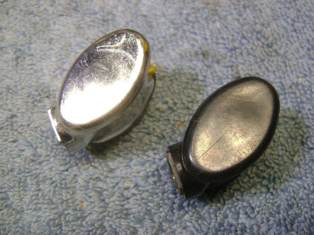 Lot, Silca Frame Air Pump Ends, 2 Complete, others are missing rubber grommets