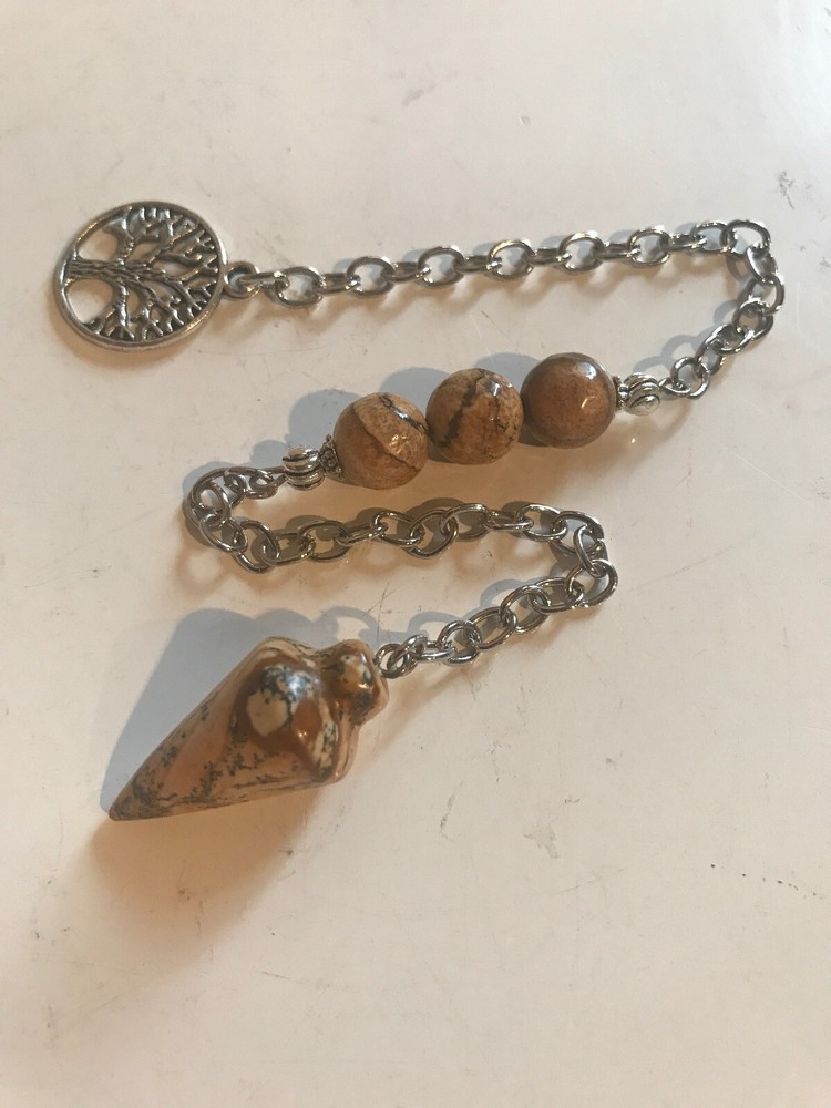 Picture Jasper Pendulum Divination Communication 74