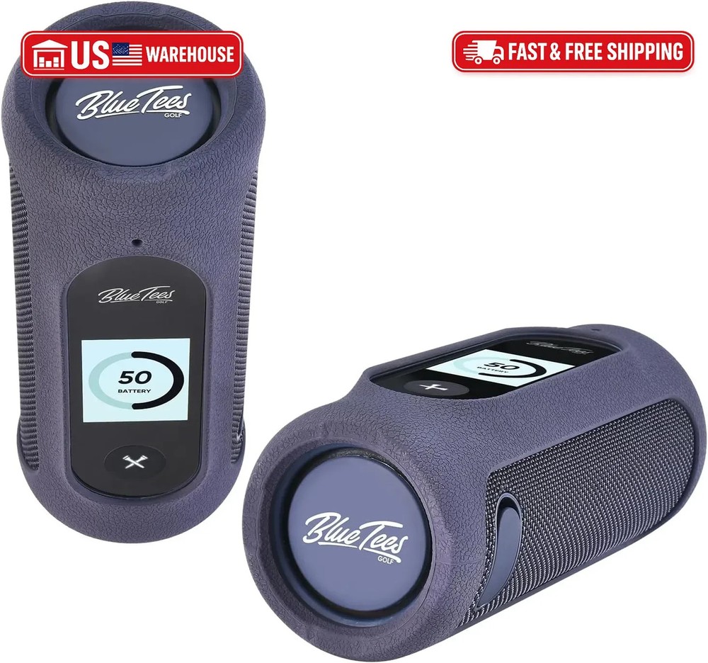 Silicone Protective Case Compatible with Blue Tees Golf Speaker+ GPS Speaker,Blu