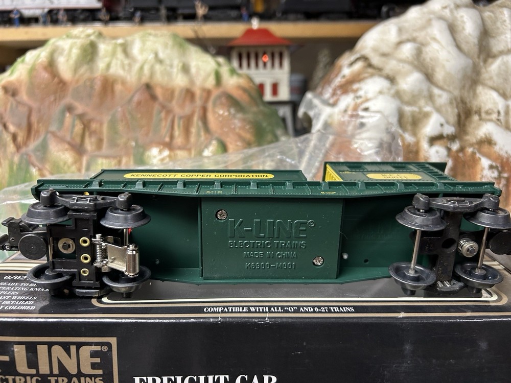 K-Line Kennecott Copper Set W/Boxes C-8 See Description