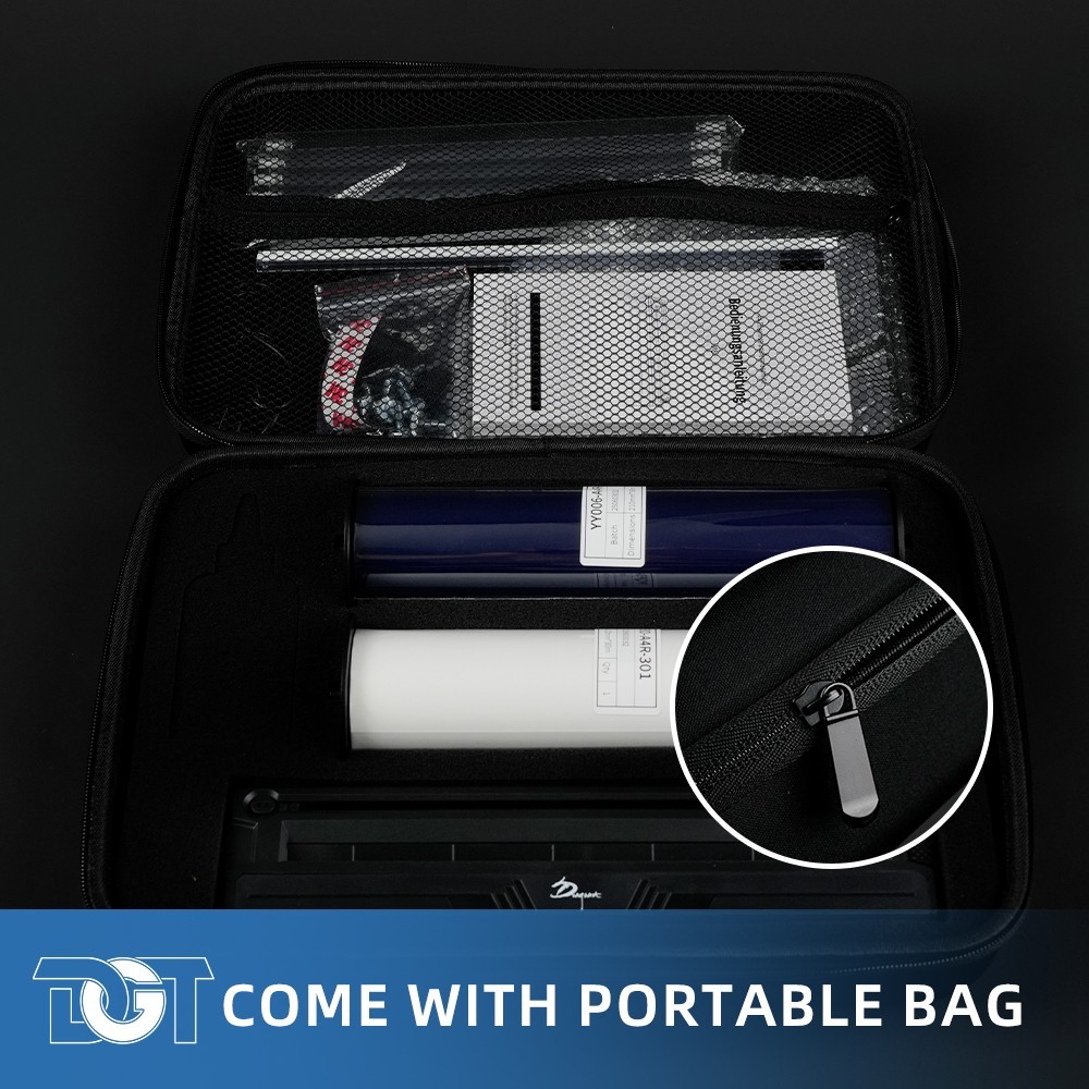 Wireless Tattoo Printer Kit with Holder and Roll Paper