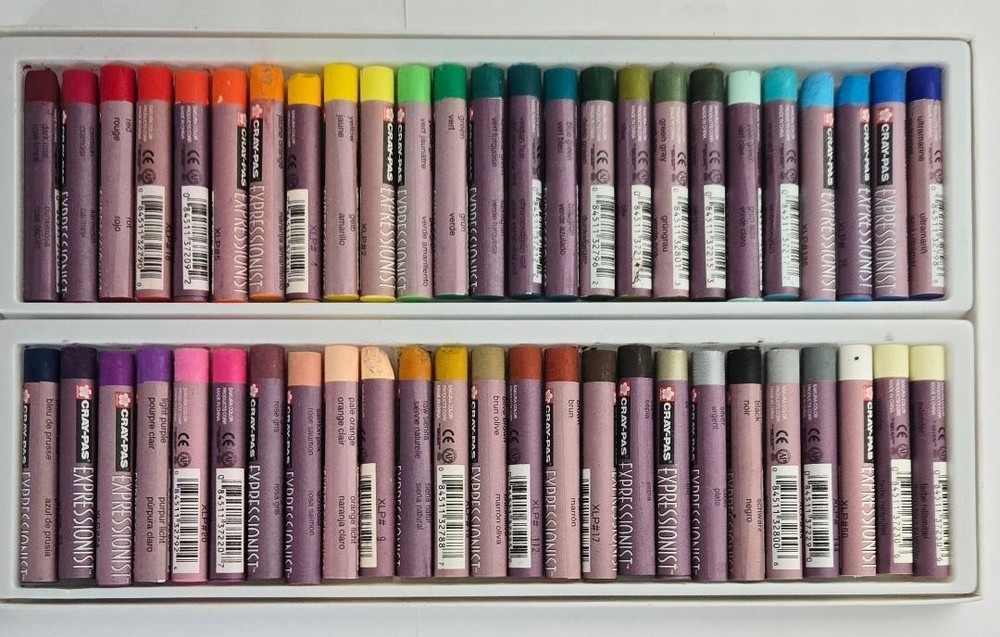 Sakura Cray-Pas Expressionist Set/50 Colors--Used 1 Time