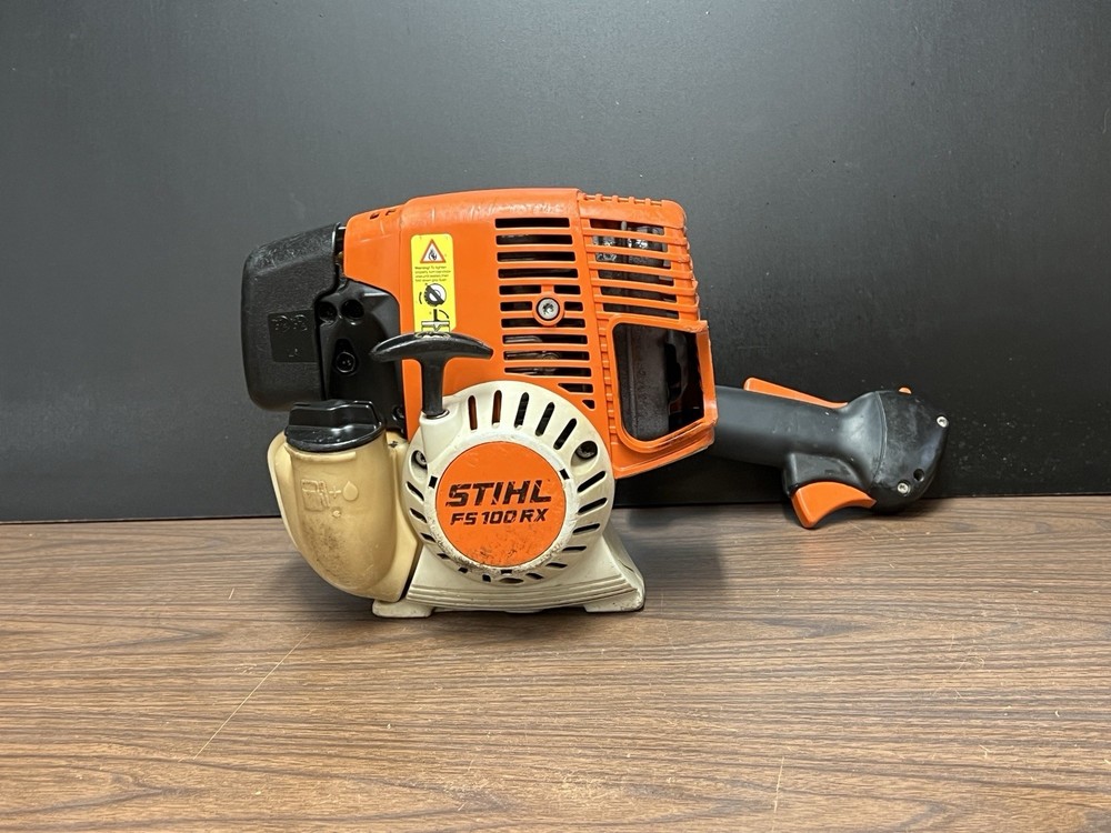 STIHL FS100RX String Trimmer Engine Powerhead Throttle - 31cc Unit Runs Great ✅