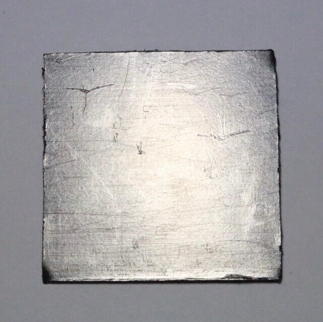Graphite Sheet / Foil 99.99% Pure Element 6 C Chemistry Sample 2x2 Square