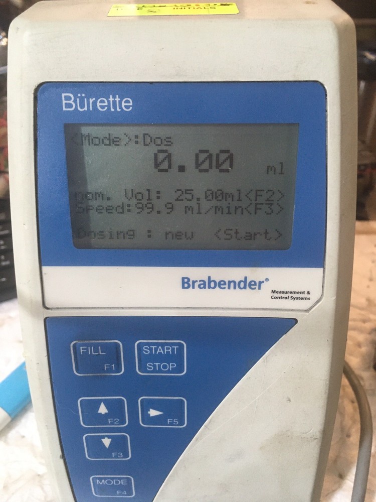BRABE NDER UNIVERSAL BURETTE  50ML used