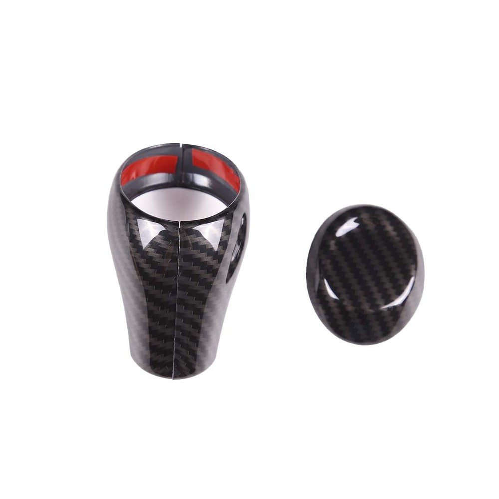 Carbon Fiber ABS Interior Gear Shift Trim Cover Fits For Corvette C7 2014-2019