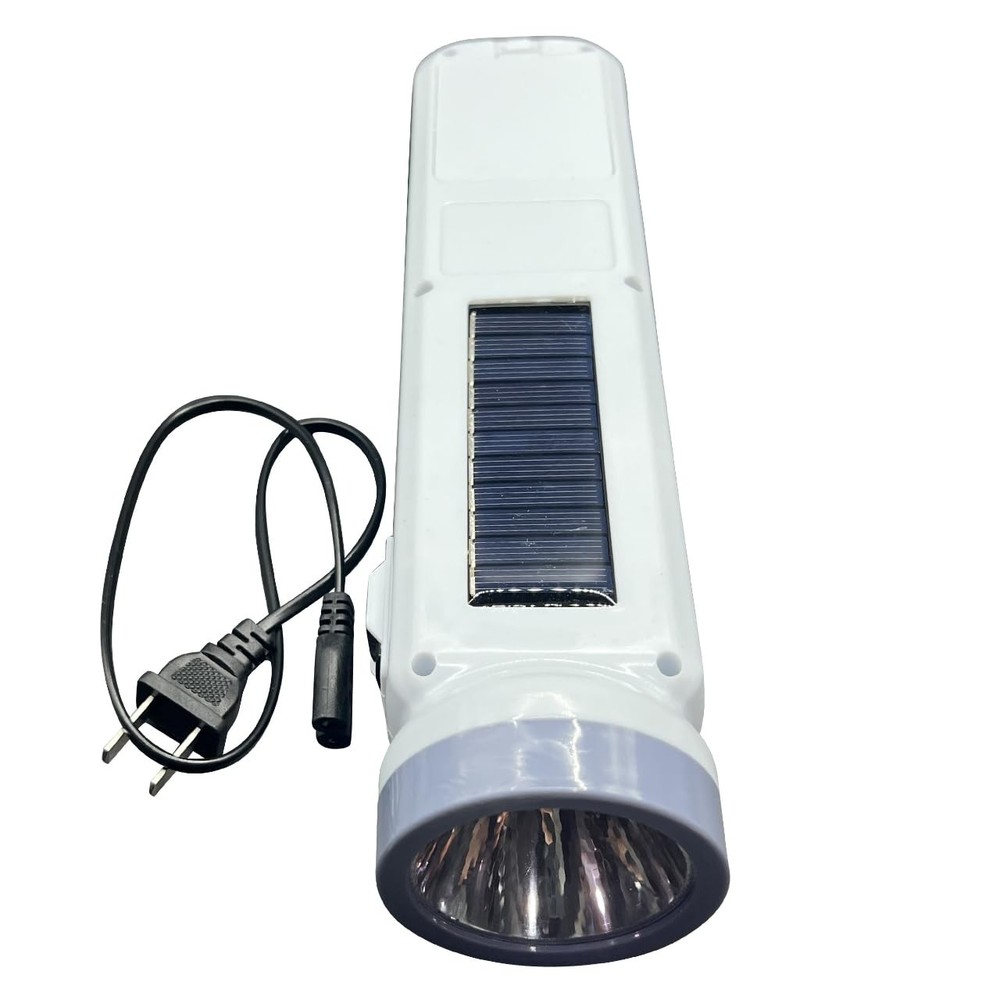 Set of 2 LED Emergency Hand Light Powerful Charge Function in White