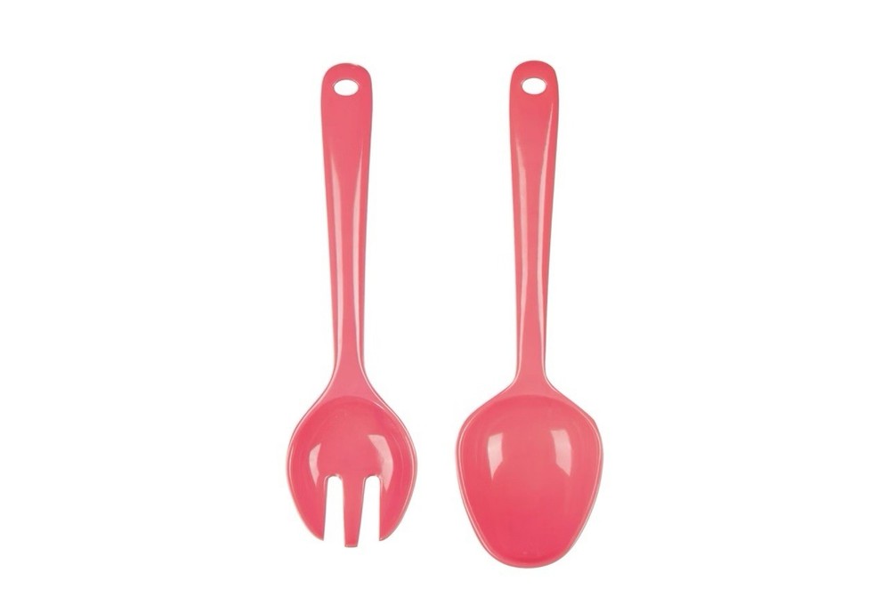 Melamine Utensils Pink 2pk