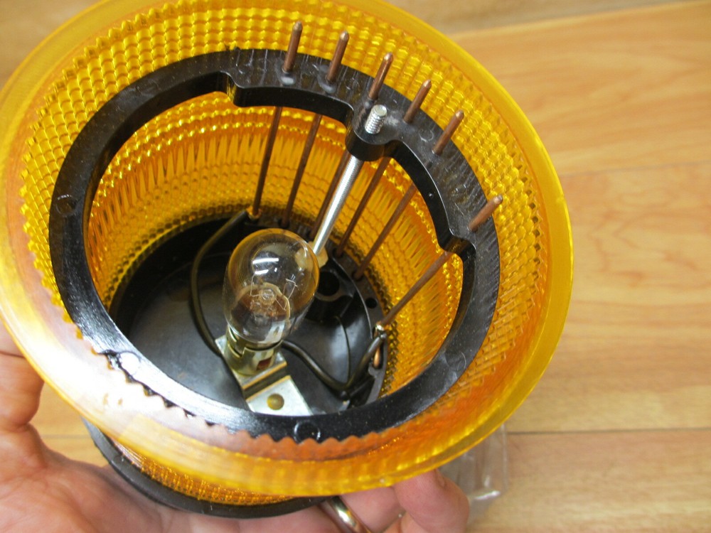 Edwards 101SINA-N5 AdaptaLight *NEW* Amber Stackable Beacon Lamp