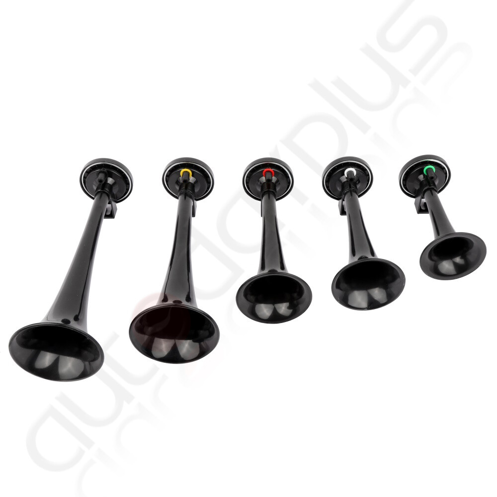 Ultra Loud Dixie Musical Car Air Horn Kit Dukes of Hazzard General Lee Black