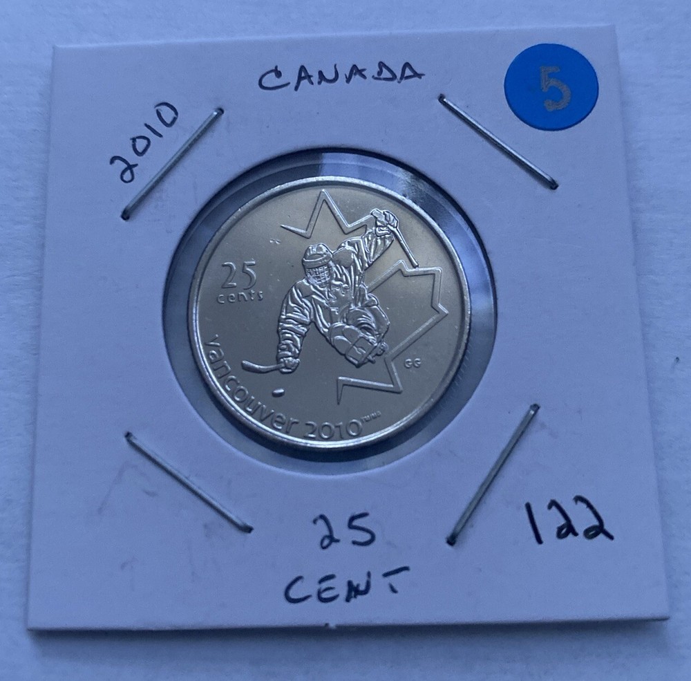 2010 Canada 25 Cent Coin