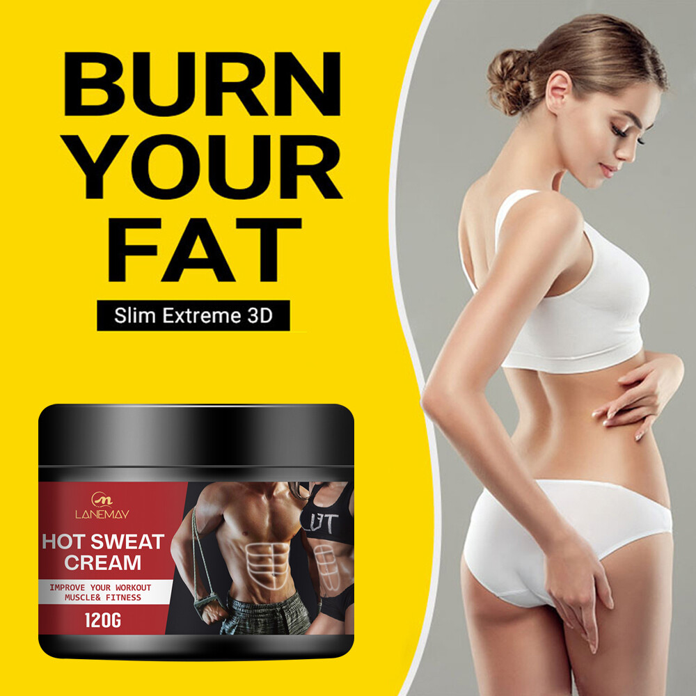 Hot Sweat Cream, Belly Fat Burning Cream Gel Weight Loss Cream Workout Enhancer