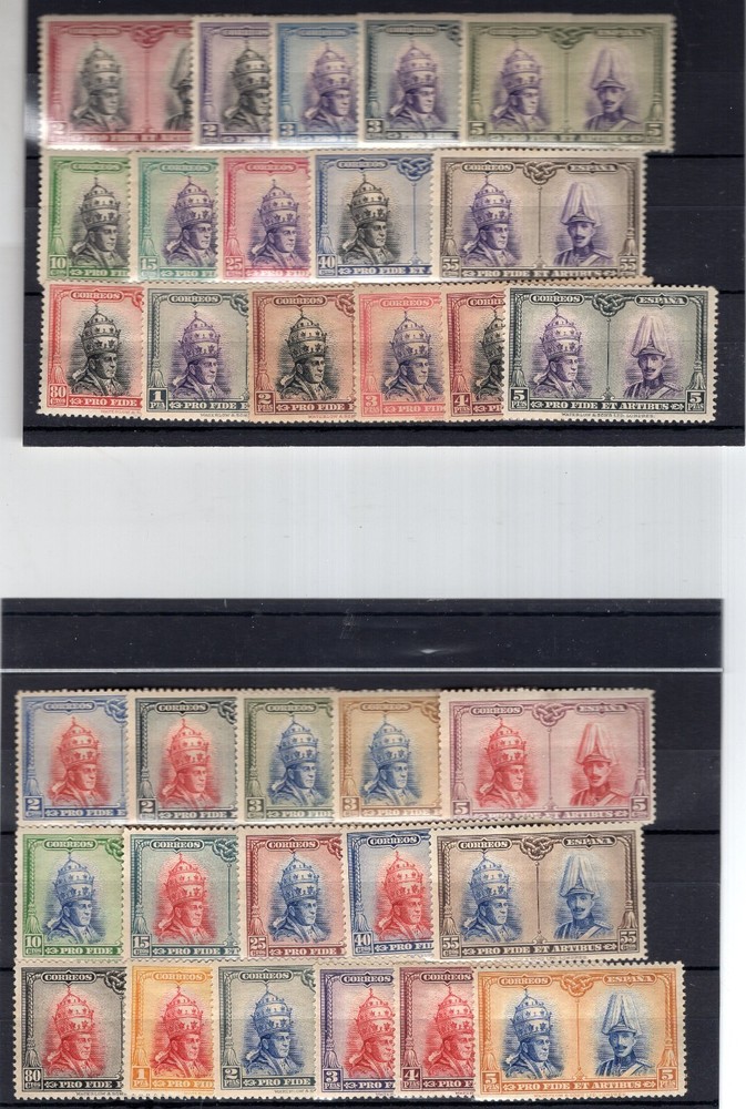 SPAIN, YV # 339/66, COMPLETE SET, MH