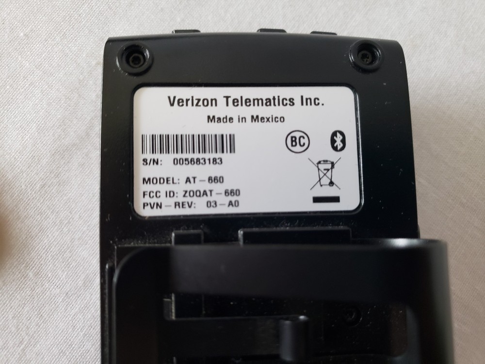 Verizon Telematics AT-660 + OBD Reader 2 pc UNTESTED FOR PARTS OR REPLACEMENT