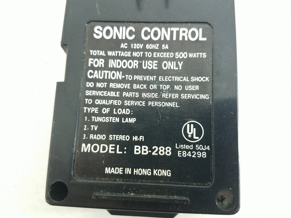 Intercon Sonic Control Switch Receiver BB-288