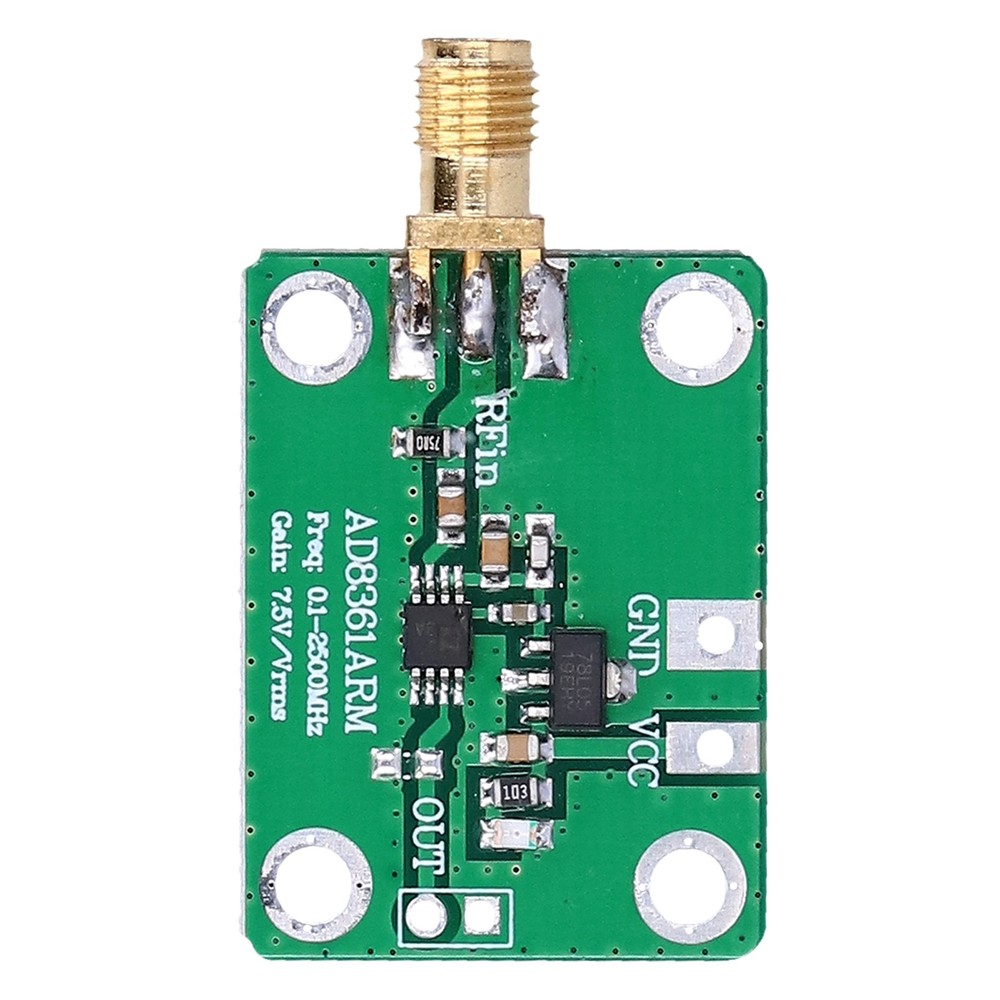 Frequency Detector Module RF Microwave AM Detection Board 0.1-2.5GHz AD8361