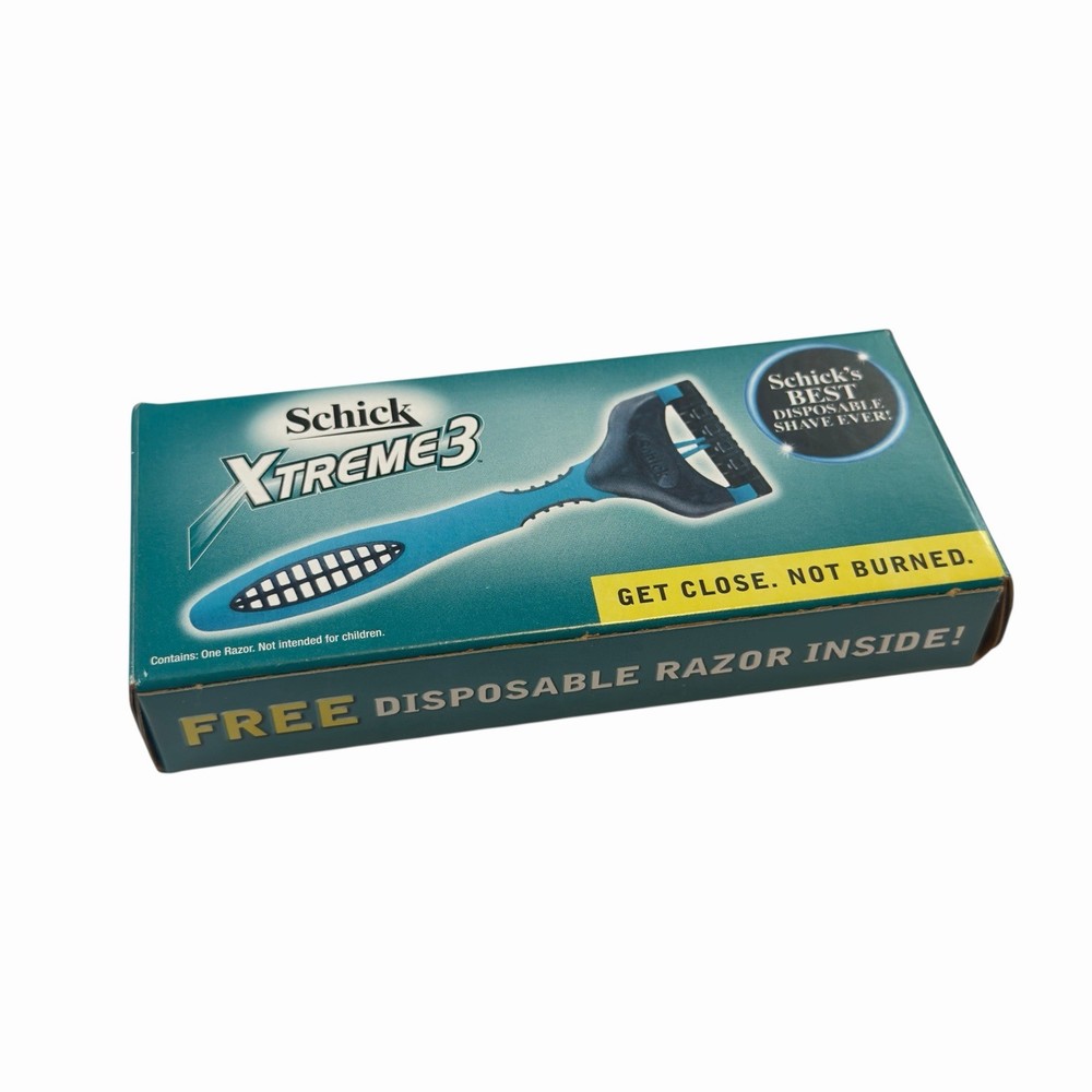 Vintage Schick Xtreme 3 Disposable Razor