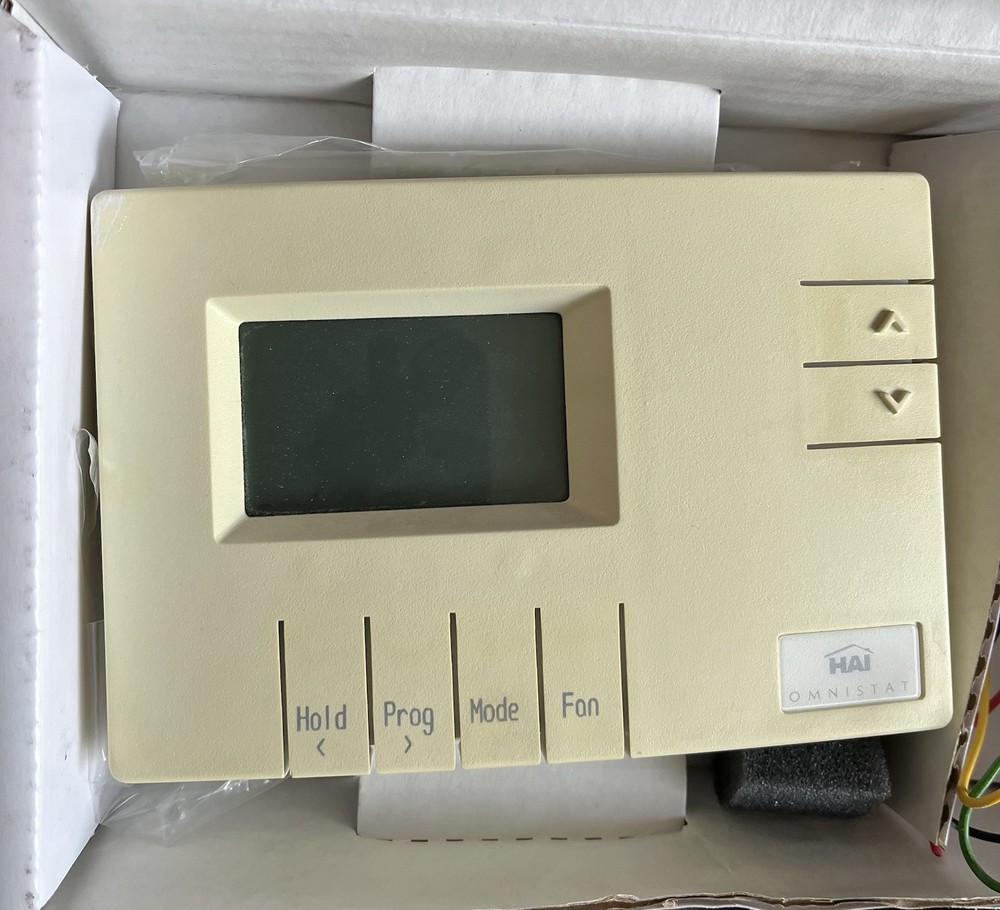 HAI Omnistat RC-80  Beige Programmable Thermostat Digital Display Push Button