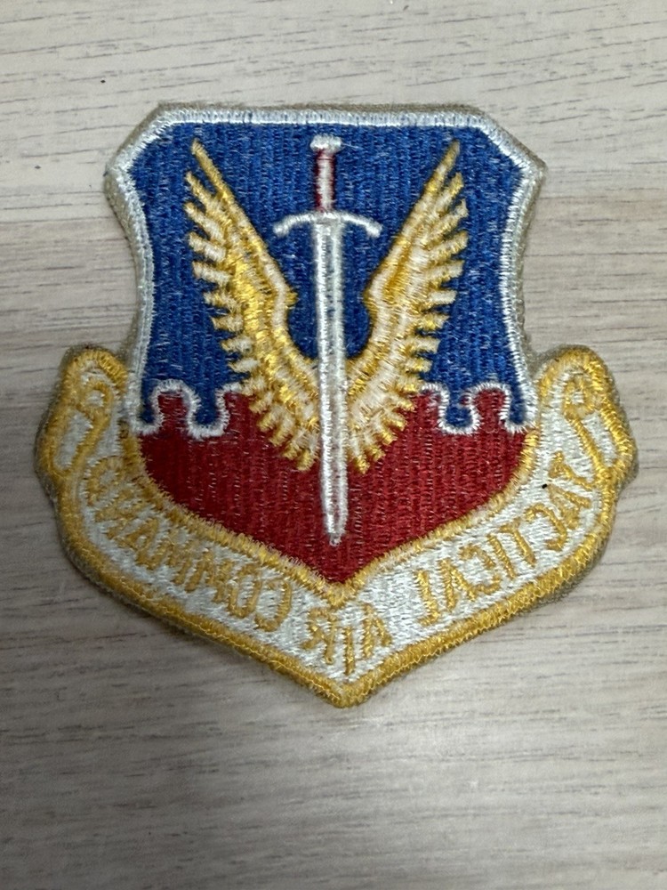 Vintage US Air Force Tatical Air Command Sew On Patch