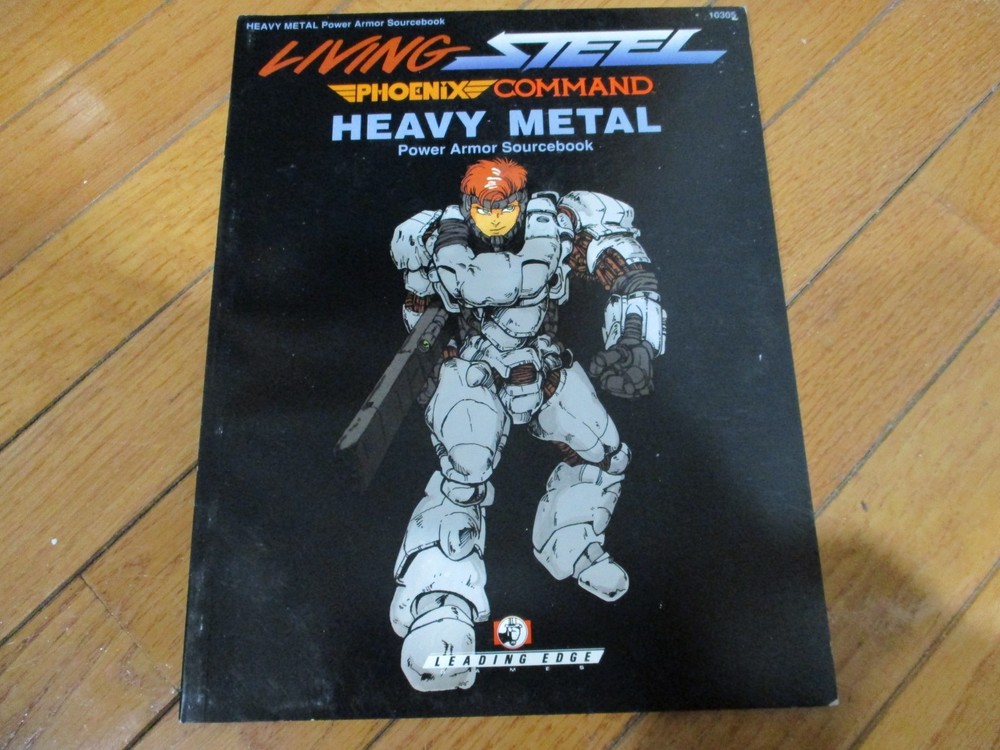Living Steel RPG Phoenix Command Heavy Metal Power Armor Sourcebook