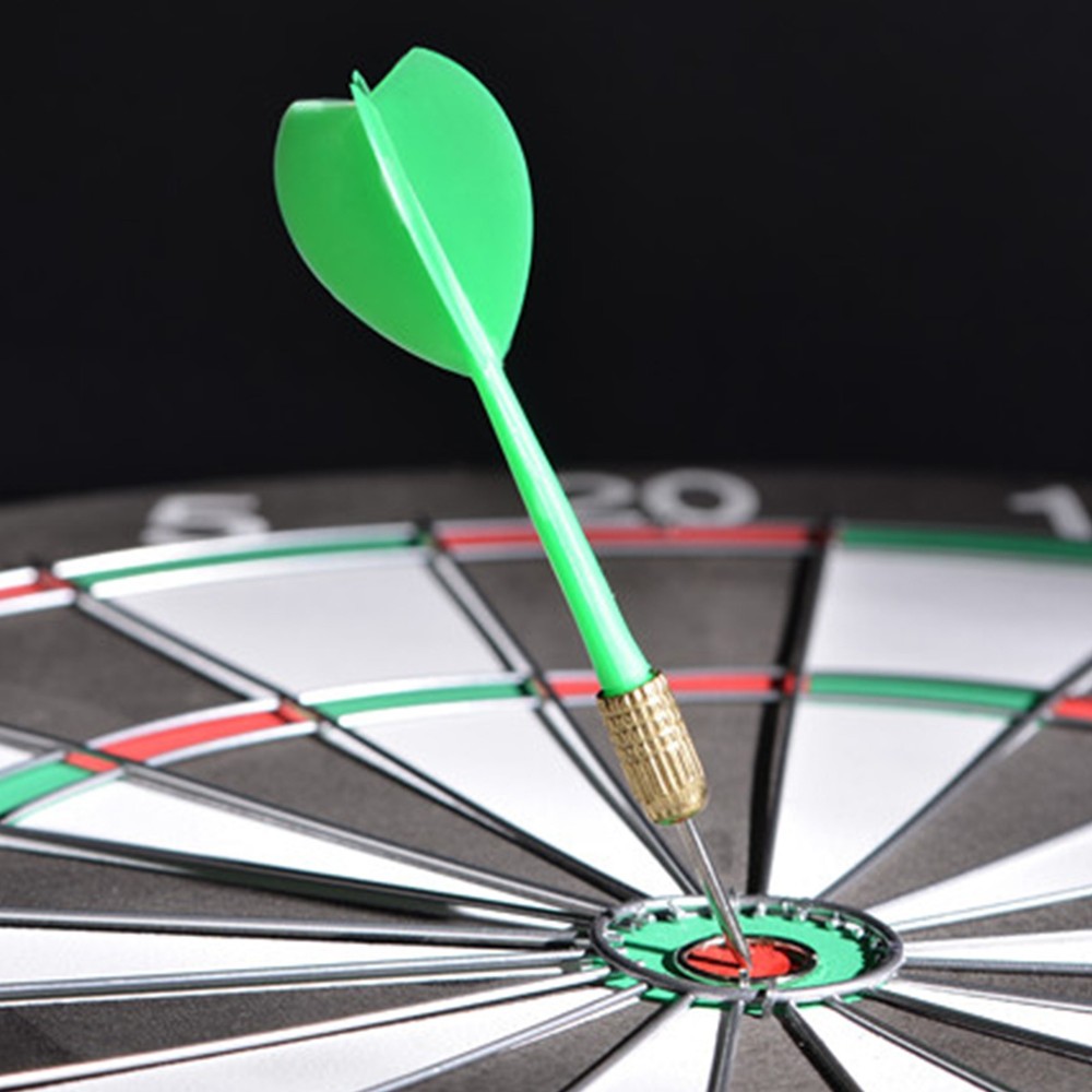 6Pcs Dart Weights 2g Brass Add Accentuator 2BA Thread Silver Black