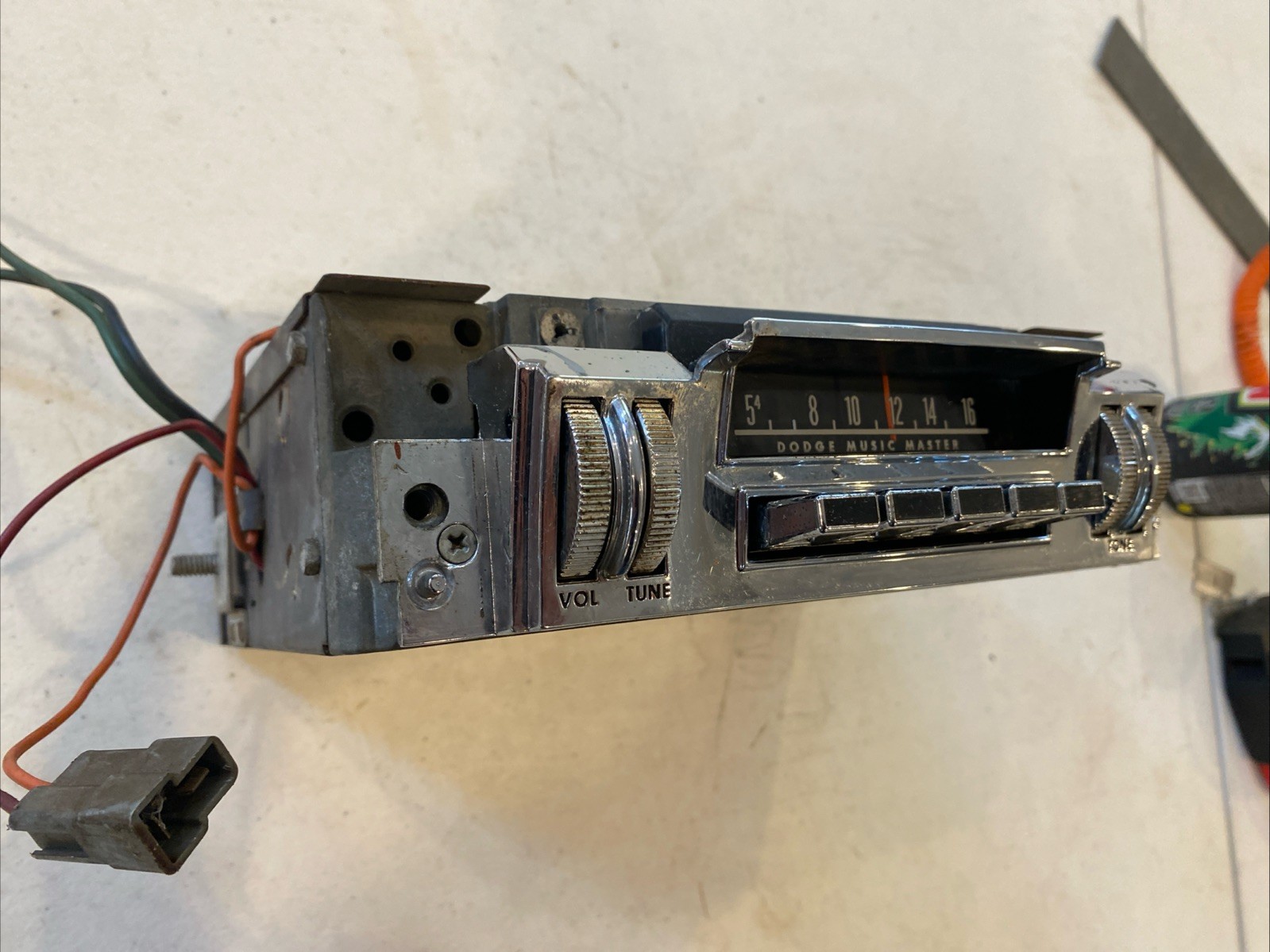 1967 1968 Dodge Polara Monaco WORKING AM radio 2864884 Mopar 67 68 Music Master