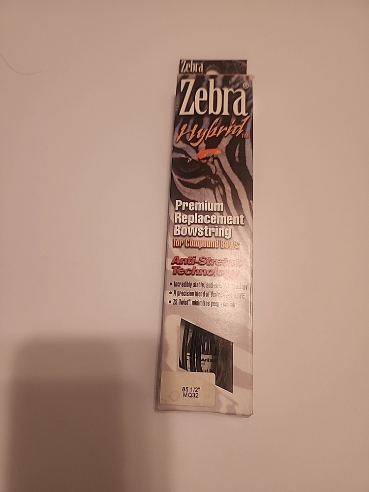 Mathews MQ32 Zebra Hybrid Replacement Bowstring 85 1/2" Tan/Black