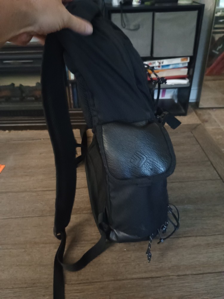 Outdoor Products Leather Bottom Backpack With Multiple Pockets