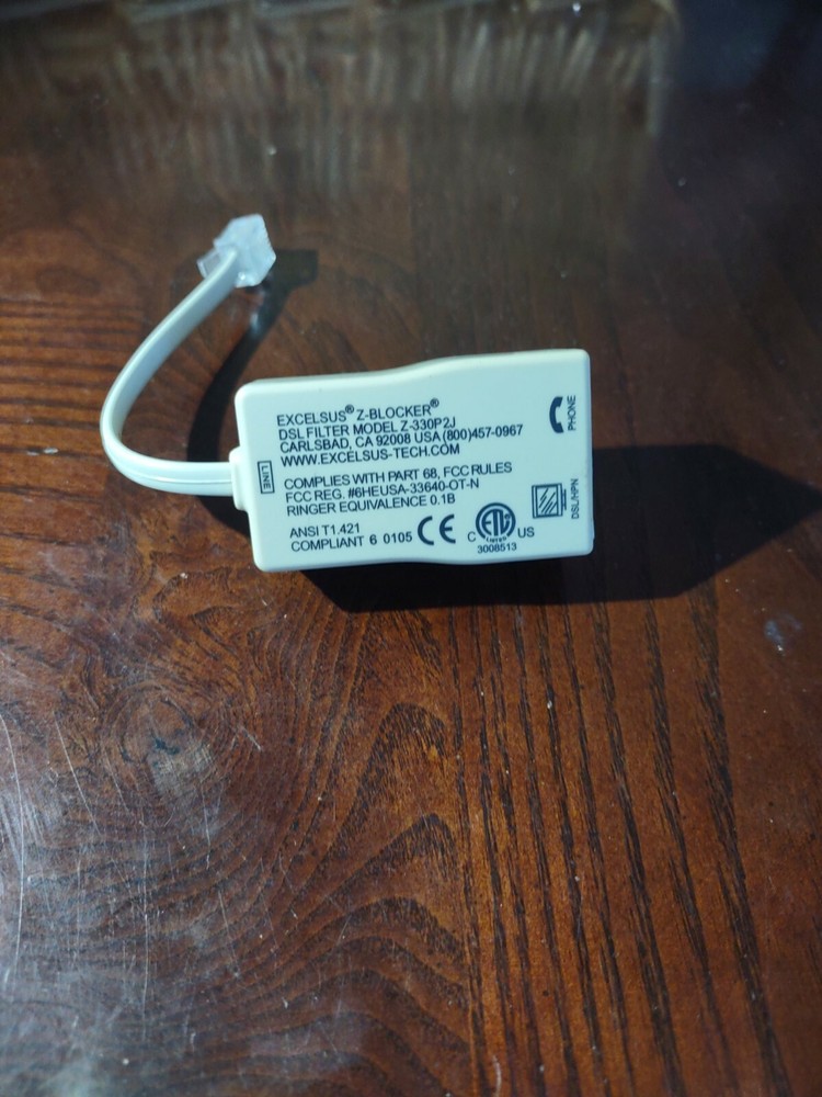 Excelsus Z-blocker DSL Filter Model Z-330P2J