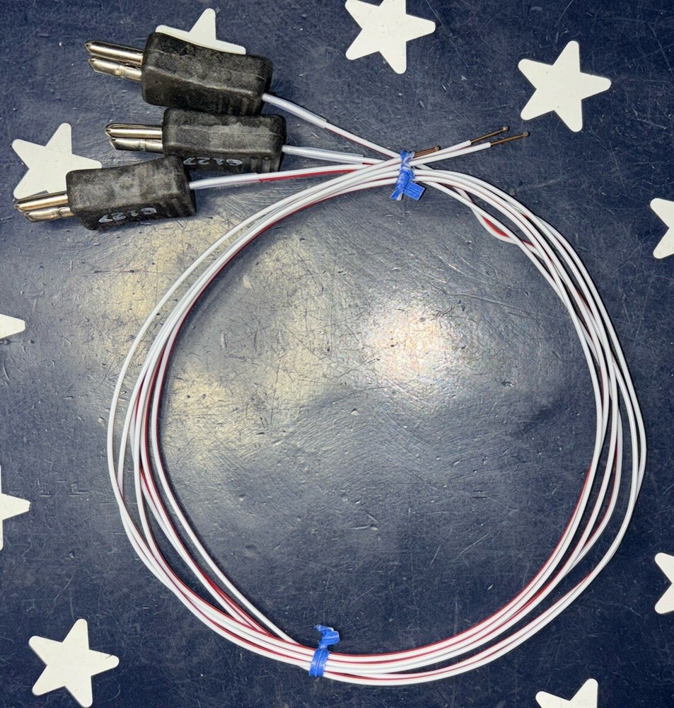 Three Eustis G127 Pre-wired Thermocouple Probe Bare wire Assembly  WTJ10EOOX03X0
