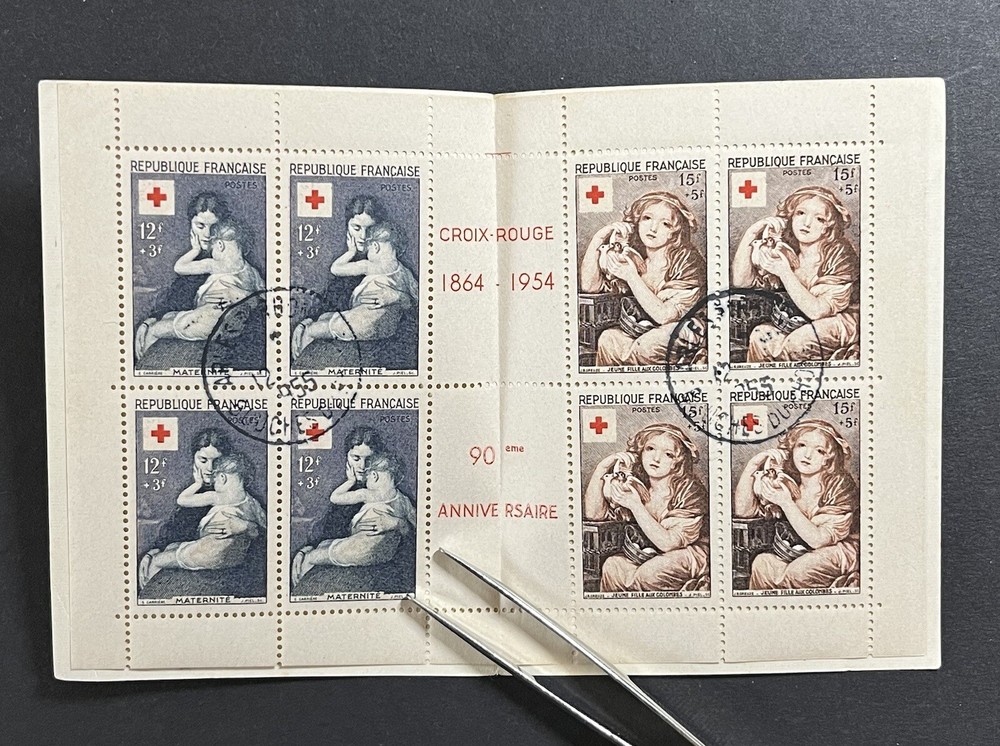 briefmarkenheftchen Frankreich