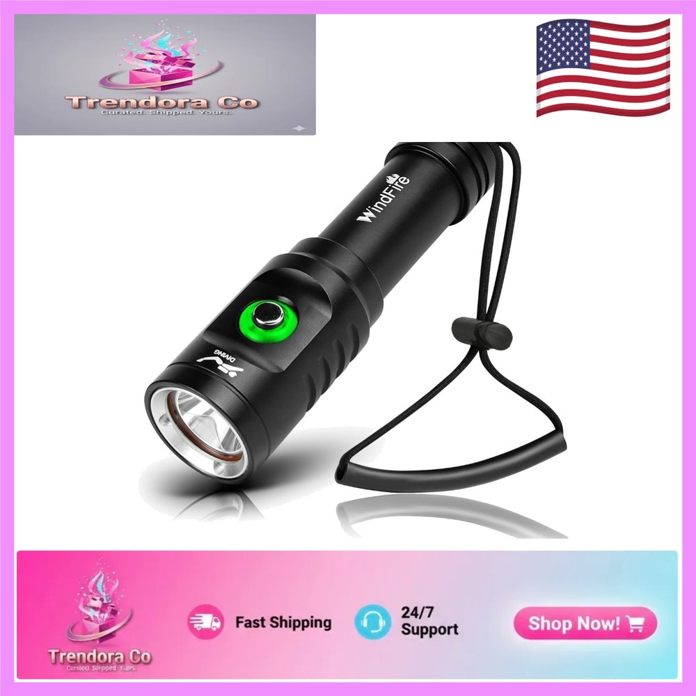 Multi-Functional Underwater Light - 3 Modes For Diving, Photography, and More