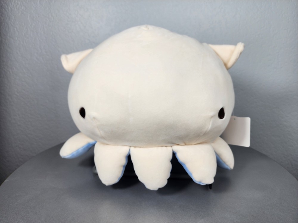 10" Livheart White Squid Plush