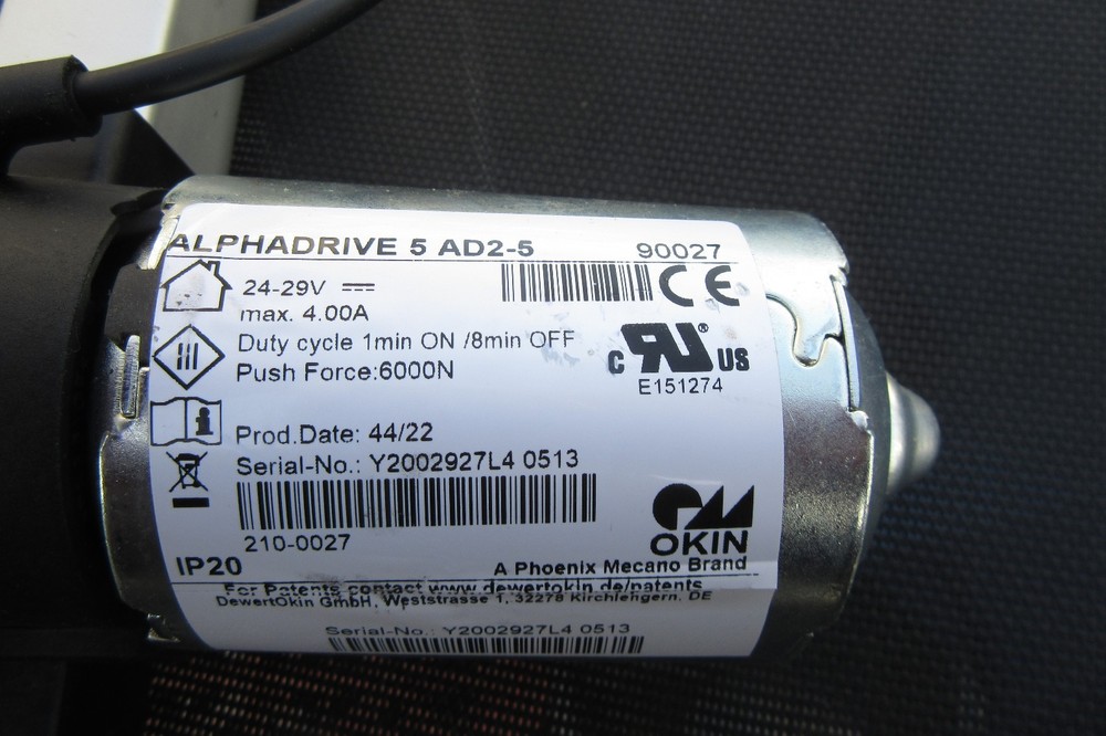 Okin Alphadrive 5 AD2-5 Motor Actuator adjustable bed base 90027